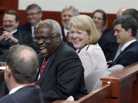 Clarence Thomas Wife Exits Conservative Groups Top Post Its All