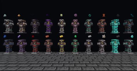 I Added 10 More Armor Trim Materials Rminecraft