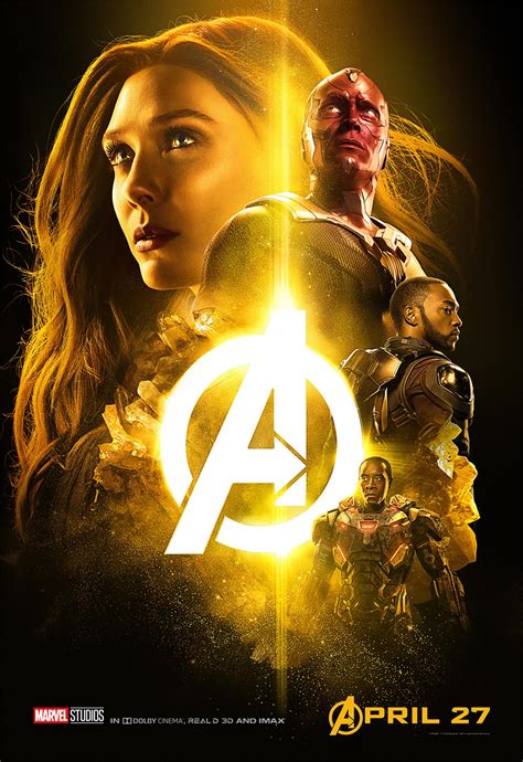This original 2018 uk quad film poster for marvel's all action super hero romp is certainly impressive as all the heroes are beautifully realised; Avengers: Infinity War (2018) Poster #7 - Trailer Addict