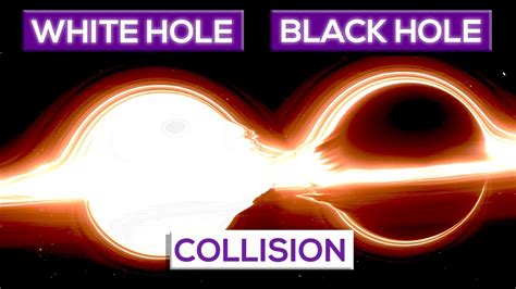 What Happens When A White Hole And A Black Hole Collide Youtube