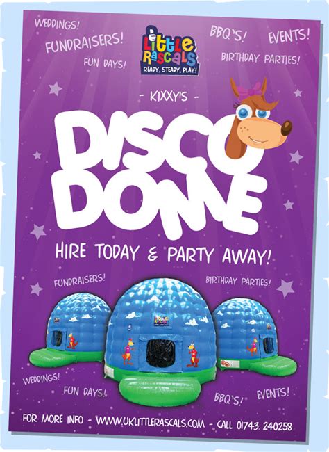 Disco Dome Little Rascals Indoor Soft Play Centre Shrewsbury