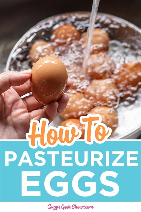My list of cake recipes is always expanding and i love being able to add tried and true recipes. How To Pasteurize Eggs - Sugar Geek Show | Recipe in 2020 ...