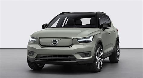 2020 Volvo Xc40 Recharge P8 Awd Color Sage Green Front Car Hd