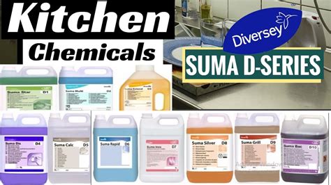 Different Types Of Kitchen Cleaning Chemicals Suma D Series