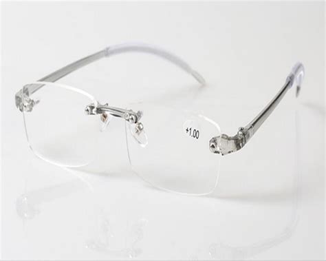 Eyelook Unisex Fashion Rimless Tr90 New Grey Super Light Memory Frame Prescription Presbyopia