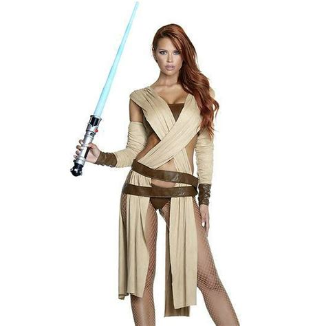 Sexy Forplay Ray Of Light Star Wars Luke Skywalker 4pc Costume 557734
