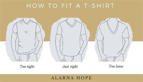 Mens How A T Shirt Should Fit — Alarna Hope