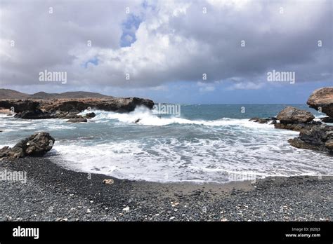 Black Stone Beach Aruba Hi Res Stock Photography And Images Alamy