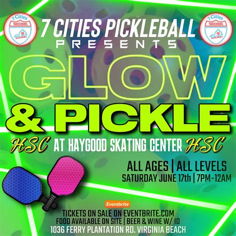 Glow In The Dark Pickleball Rvirginiabeach