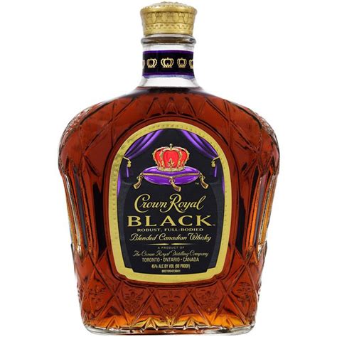 Crown Royal Black Blended Canadian Whisky 90 Proof 750 Ml Instacart