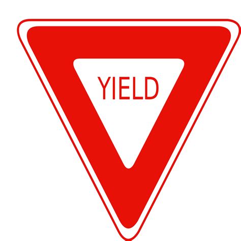 Yield Sign Svg Clip Arts Download Download Clip Art Png Icon Arts