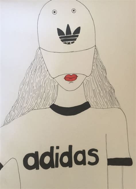 Dat is vaag, weet ik wel, maar als ik zeg dat een tekening er amateuristisch uitziet weet je haast als vanzelf wat ik bedoel. Adidas meisje tekenen (vrij makkelijk) | Meisjes tekenen ...