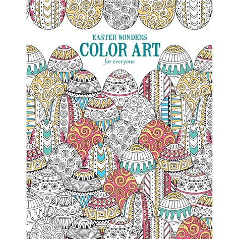 Download Leisure Arts Inc Color Art for Everyone Easter Wonders Adult Coloring Book, 1 Each - Walmart.com ...