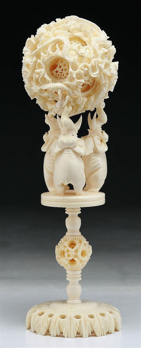 Chinese manufacturers and suppliers of puzzle ball from around the world. A Chinese Antique Ivory Carved Puzzle Ball With Stand