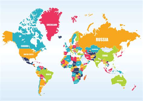 World Map With Countries Outravelling Maps Guide Bank2home Com