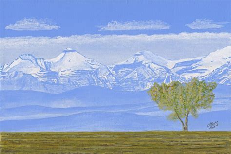 Glen Boles The Alpine Artist Paintings