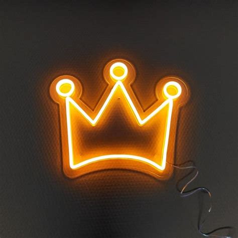 King Crown Led Neon Sign Free Worldwide Shipping Etsy In 2023 Neon