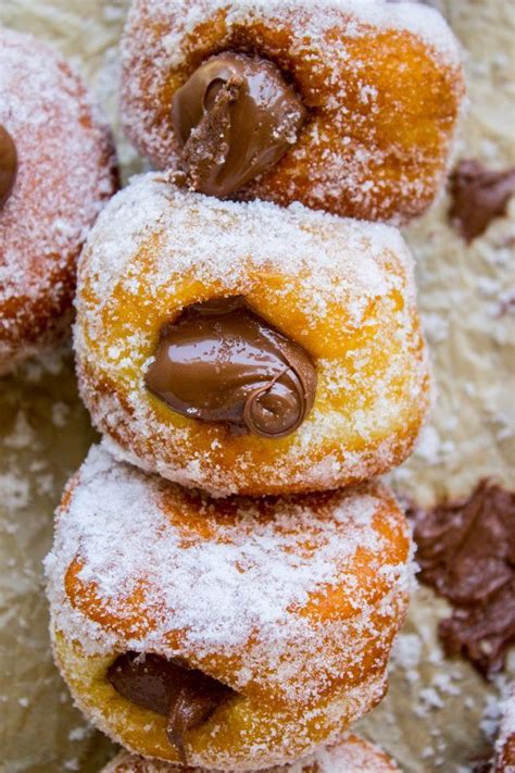 Nutella Stuffed Donuts Recipe The Food Charlatan Recipe Filled