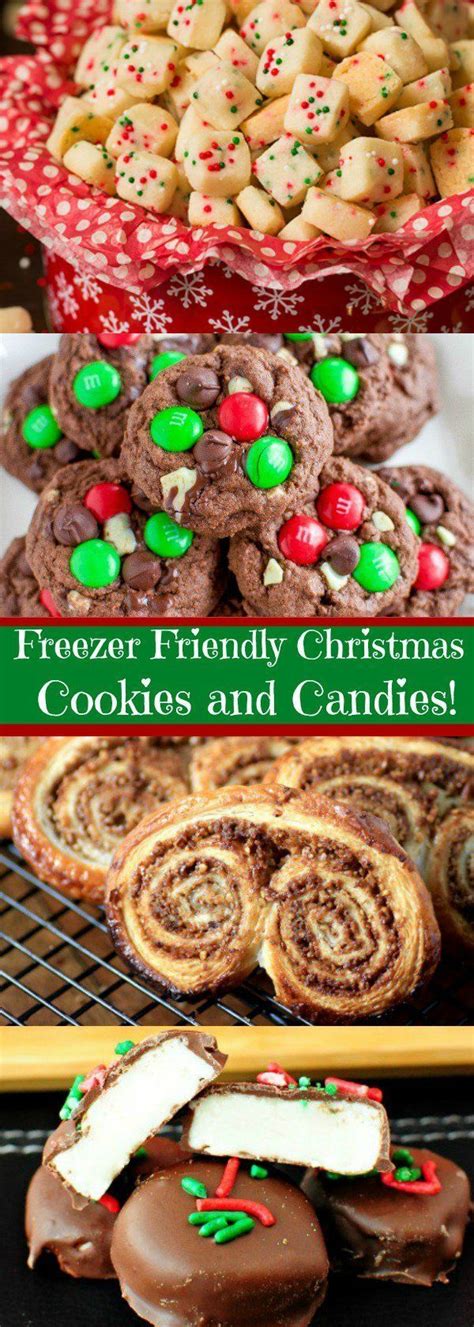 These double chocolate chip cookies are sinfully good! Freezable Christmas Cookies - Ahead Christmas Cookies And ...