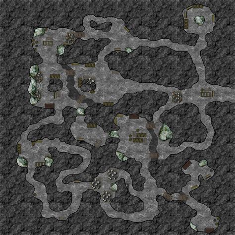 Deserted desert dungeon battle map. Kep'Dunlen | Fantasy map, Dungeon maps, Underground map
