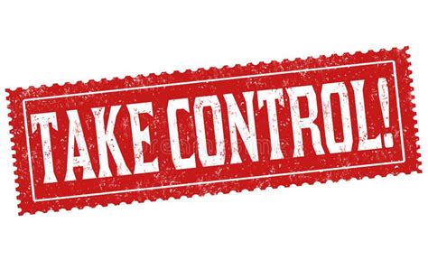 Take Control Sign Or Stamp Stock Vector Illustration Of Label 196630782