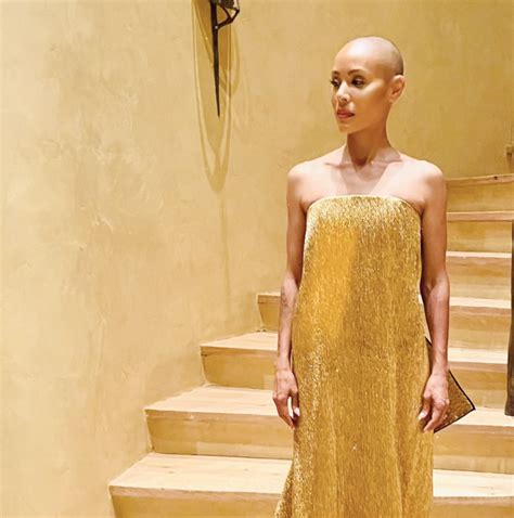 Jada Pinkett Smith Steps Out In Gold Gown In First Post Oscars Public