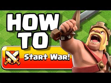 So, how do i delete my clash another account log out of the one that you are currently in and log into another or create a new one then reinstall clash of clans hopefully this helps you!! How To Start a WAR in Clash of Clans - YouTube