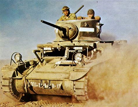 World War Ii Pictures In Details M3 Stuart Light Tank In North Africa
