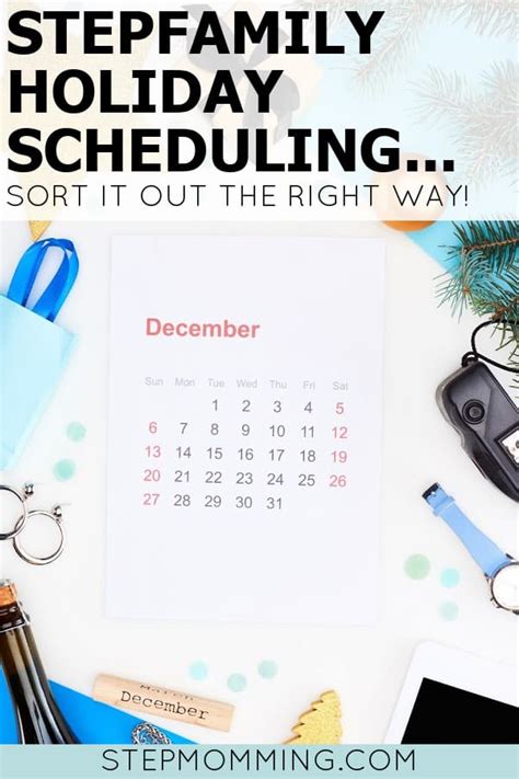 Share these quotes with folks who are blending their families. Tips for Setting a Holiday Custody Schedule - Stepmomming ...