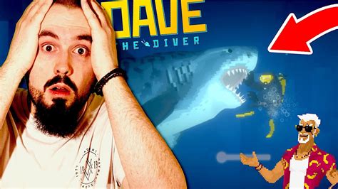 Shark Attack Craziest Dive Ever In Dave The Diver Gameplay