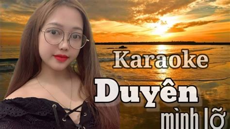 Mình chia tay nhau đi …. Karaoke HMT : Duyên mình lỡ _ Hương Tràm Beat - YouTube