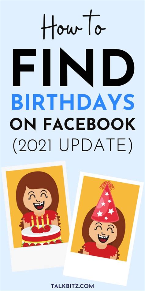 How To Find Birthdays On Facebook In 2024 Updated Talkbitz