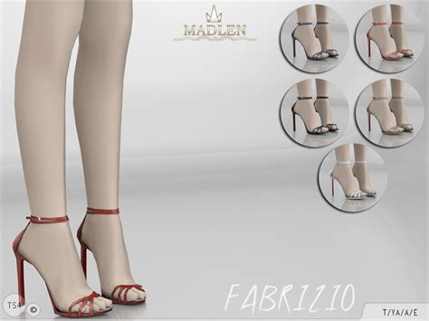 Sims 4 Ccs The Best Madlen Fabrizio Shoes By Mj95
