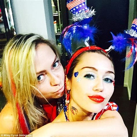 Miley Cyrus In A Bikini As She Takes To Instagram To Share July 4th