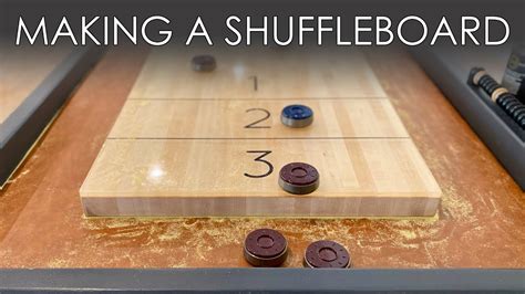 How To Build A Shuffleboard Table Free Plans Youtube
