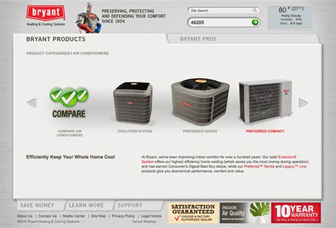 Bryant Heating And Cooling On Behance