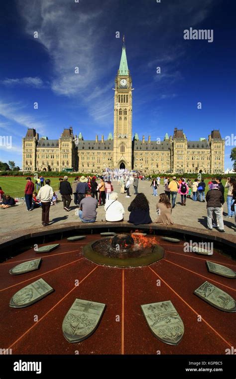 Canadian Parliament Buildings In Ottawa Hi Res Stock Photography And