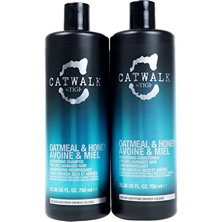 Amazon Com Tigi Catwalk Oatmeal Honey Shampoo And Conditioner