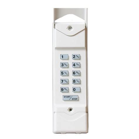 Use the 2 curved rectangular buttons on the top half of the remote to reset and reprogram the opener. Linear Delta3 DTKP Wireless Digital Keypad Keyless Entry ...