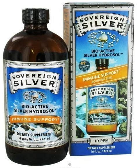 Sovereign Silver Bio Active Silver Hydrosol For Immune Support