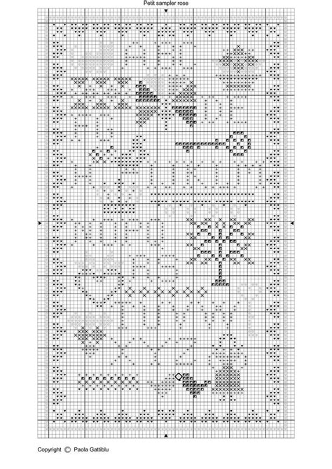 Counted Cross Stitch Alphabet Sampler Patterns Quaker Alphabet