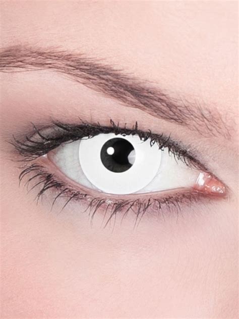 Zombie Linser Special Effect Contact Lenses Contact Lenses White