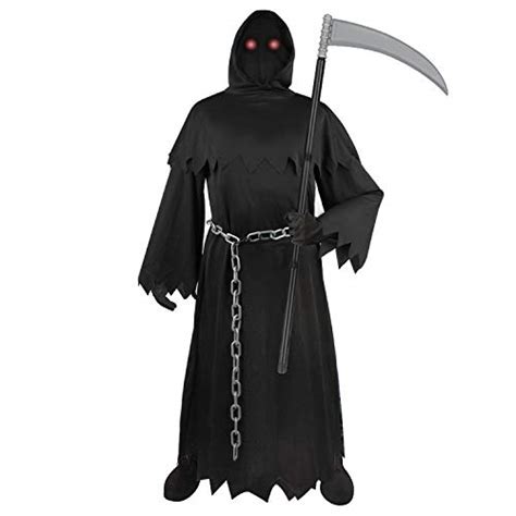 Sunyplay Halloween Grim Reaper Costume For Kidsdeluxe Halloween