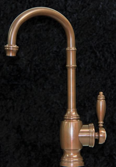 The kitchen, when stripped of its old decor, hardware, and utilities, can be a blank canvas. Custom designed by Dino, Waterstone Prep Faucet in ...