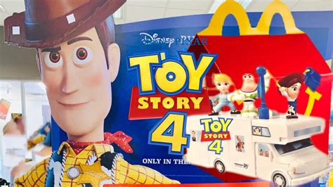 2019 Mcdonalds Toy Story 4 Movie Happy Meal Toys Full Set Youtube