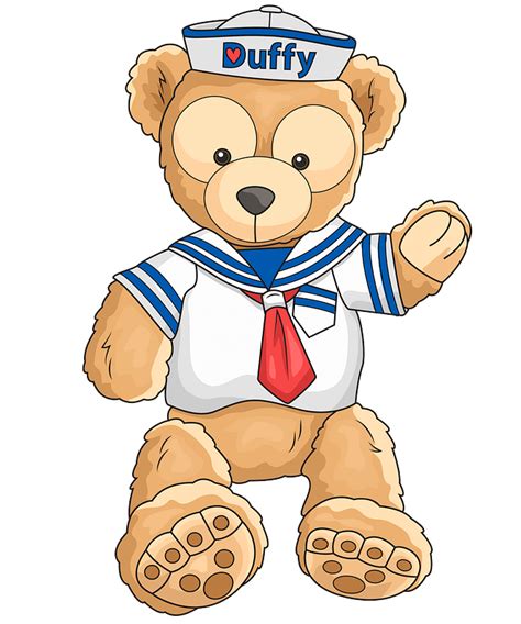 Duffy The Disney Bear Clipart Image