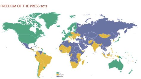 Freedom House Releases Freedom Of The Press 2017 Report