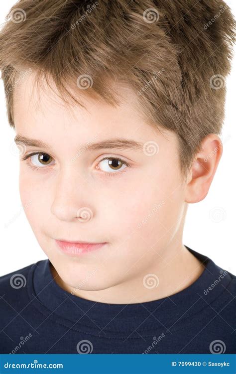 Big Portrait Of A Young Teen Boy Stock Photo Image 7099430