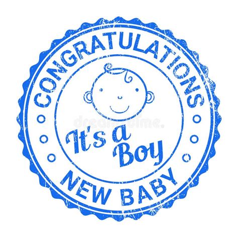 Congratulations Baby Boy Stock Illustrations 6025 Congratulations