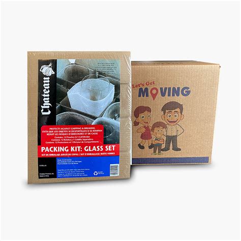 Shop Packing Kit Glass Set Box Included Lets Get Moving Shop